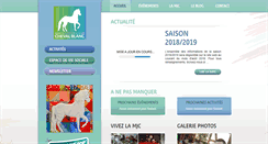 Desktop Screenshot of mjc-chevalblanc.fr